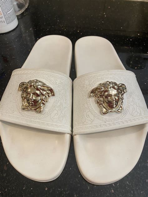 versace medusa pool slide|Versace baroque medusa slide.